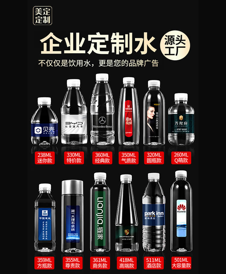 一瓶定制水，可以滿足哪些需求？